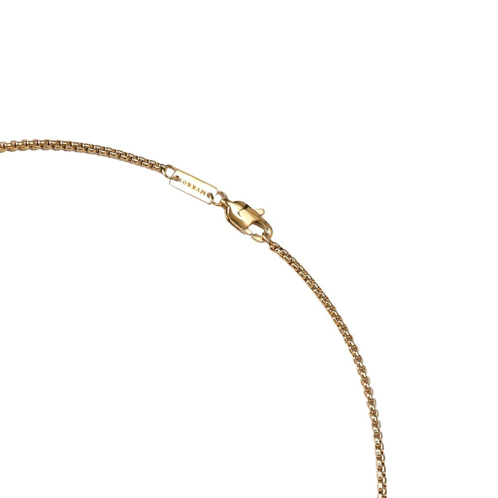 Collier en acier inoxydable noir pur